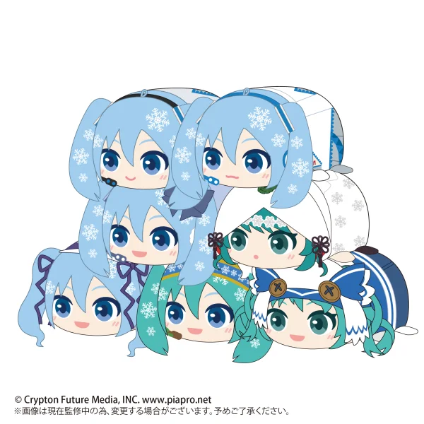 YUKI MIKU POTE KORO MASCOT