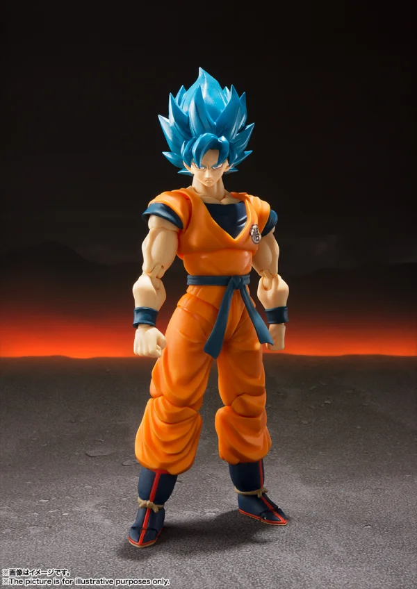 Super Saiyan God Super Saiyan Goku "Dragon Ball Super", TAMASHII NATIONS S.H. Figuarts
