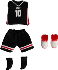 GOOD SMILE COMPANY Nendoroid Doll Outfit Set: Basketball Uniform (Black) - Figure Accessories - photo 3