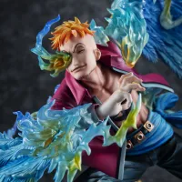 MegaHouse Portrait.Of.Pirates ONE PIECE  “MAS-MAXIMUM” Leader of 1st group of Whitebeard Pirates  Marco the Phoenix - ONE PIECE - photo 3