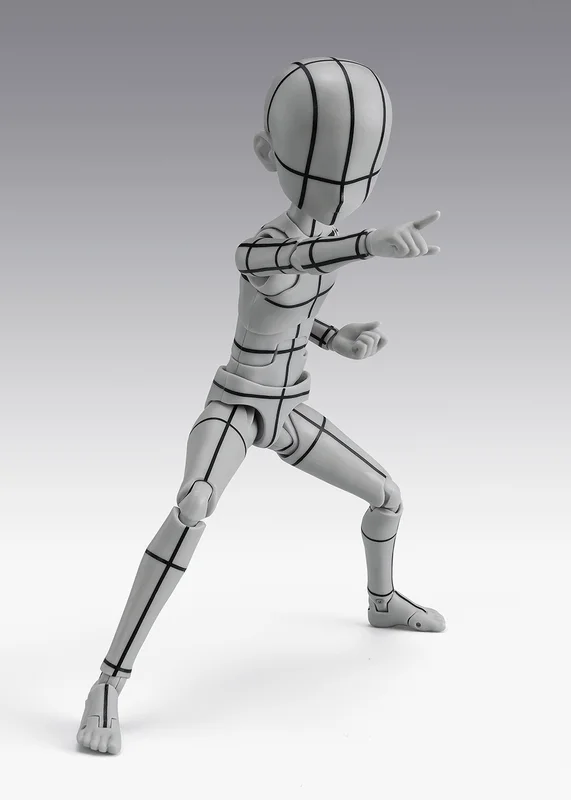 BODY-KUN -KEN SUGIMORI- Edition -WIREFRAME-(Gray Color Ver.)