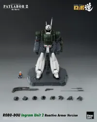 threezero Patlabor 2: The Movie - ROBO-DOU Ingram Unit 2 Reactive Armor Version - Mobile Police Patlabor - photo 1