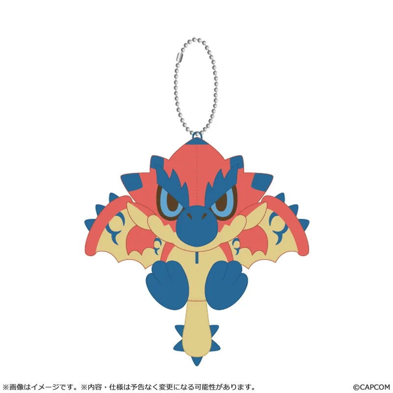 MONSTER HUNTER CHIBI STYLE Plush Keychain: Rathalos