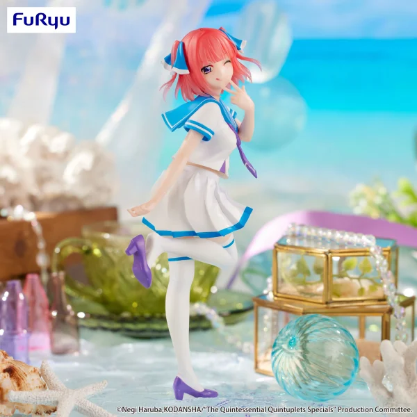 FuRyu The Quintessential Quintuplets Specials Trio-Try-iT Figure -Nakano Nino Marine Look ver.- - The Quintessential Quintuplets
