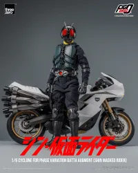 threezero FigZero 1/6 Cyclone for Phase Variation Batta Augment (SHIN MASKED RIDER) - Kamen Rider: Masked Rider - photo 8