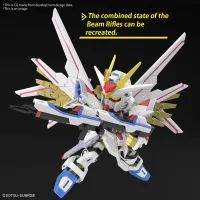 BANDAI HOBBY SD GUNDAM CROSS SILHOUETTE MIGHTY STRIKE FREEDOM GUNDAM - Mobile Suit Gundam SEED FREEDOM - photo 7