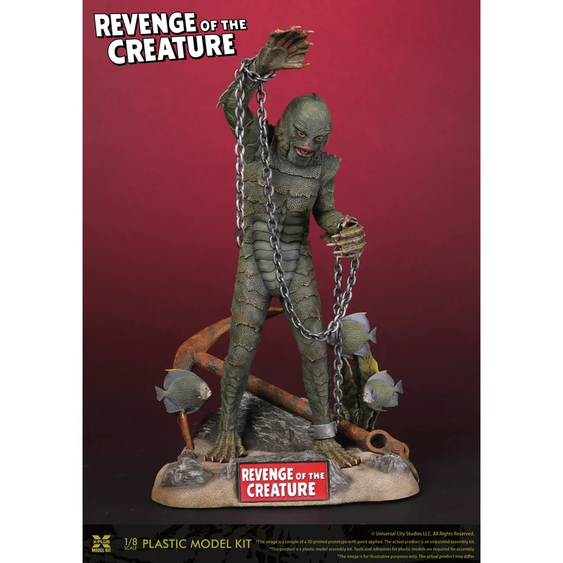 1/8 Scale Revenge of the Creature Plastic Model Kit