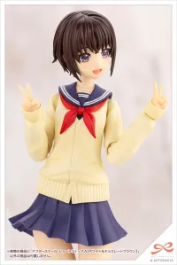 KOTOBUKIYA AFTER SCHOOL SHORT WIG TYPE: A [WHITE & CHOCOLATE BROWN] - SOUSAISHOJOTEIEN - photo 9