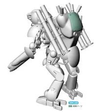 Hasegawa 1/20  Humanoid Unmanned Interceptor Großer Hund "DACHSHUND" - Maschinen Krieger - photo 5