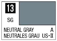 GSI Creos Mr Color Spray - S13 Neutral Gray (Semi-Gloss/Aircraft) - Paints - photo 1