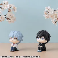 MegaHouse Lookup 3-Z Ginpachi Sensei Ginpachi Sakata & Toshiro Hijikata set【with gift】 - Gintama - photo 2