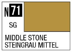 GSI Creos Acrysion N71 - Middle Stone (Semi-Gloss/Aircraft) - Paints