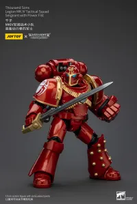 JOYTOY Thousand Sons Legion MK IV Tactical Squad Sergeant with Power Fist - Warhammer 40K - photo 1