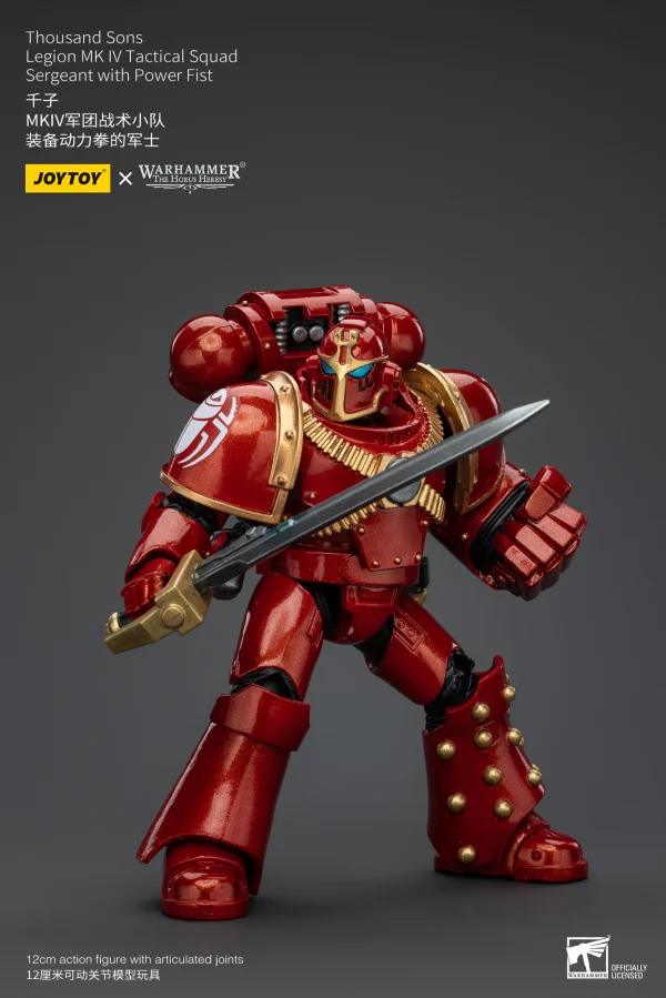Thousand Sons Legion MK IV Tactical Squad Sergeant with Power Fist