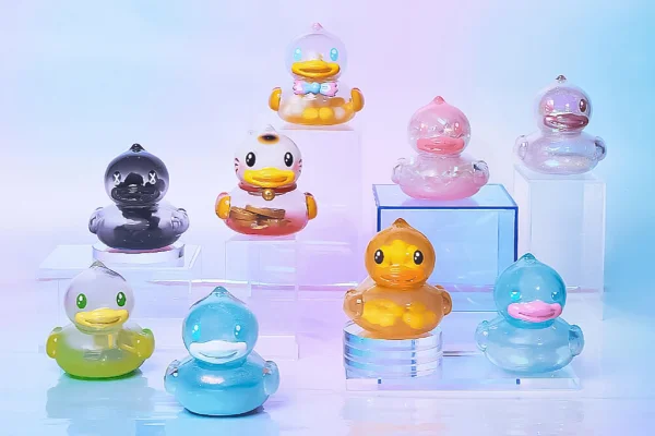 B.Duck Dopamine holiday (Set of 8 Figures)