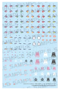KOTOBUKIYA MEGAMI DEVICE M.S.G PUNI☆MOFU XIAO EYE DECAL SET - Megami Device - photo 1
