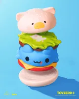 TOYZEROPLUS LuLu the Piggy x Capoo - LuLuBurger (Ca-Special) - LuLu The Piggy - photo 12