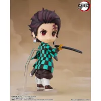 TAMASHII NATIONS TANJIRO KAMADO (NICHIRIN SWORD with RENGOKU'S HANDGUARD) "Demon Slayer: Kimetsu no Yaiba", TAMASHII NATIONS Figuarts mini - Demon Slayer: Kimetsu no Yaiba - photo 3