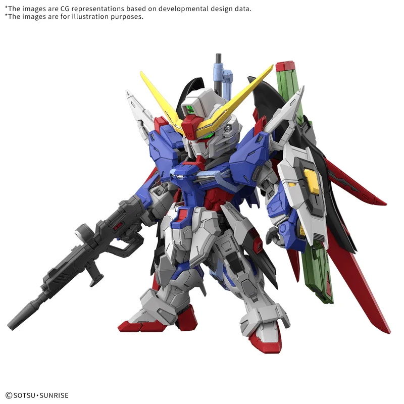 BANDAI HOBBY MGSD DESTINY GUNDAM - Mobile Suit Gundam SEED Destiny