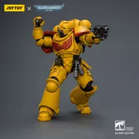 JOYTOY Imperial Fists Intercessor with Bolt Rifle, Bolt Pistol and Chainsword - Warhammer 40K - photo 4