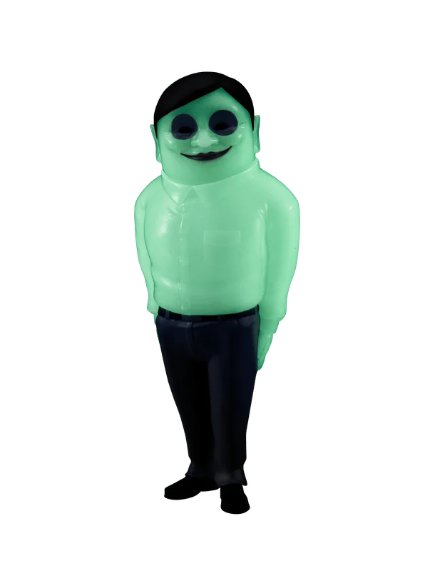 MegaHouse Occultic Sofubi collection TV Anime ”DAN DA DAN” Alien Serpo luminous Ver. - Dandadan