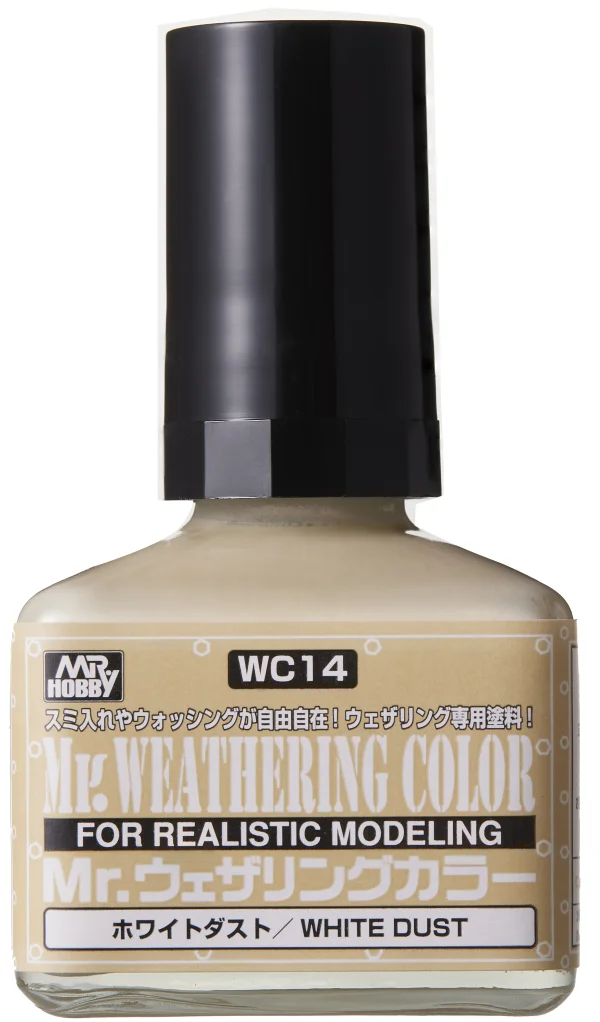GSI Creos Mr. Weathering Color - WHITE DUST (WEATHERING COLOR) - Paints