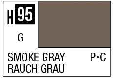 AQUEOUS HOBBY COLOR - H95 GLOSS SMOKE GRAY (PRIMARY)