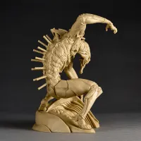KAIYODO SCULPTURE WORKS Evangelion Unit 2 Beast Transformation  2nd Form The Beast Geofront Blood Battle Beige Color Ver. - Neon Genesis Evangelion - photo 17