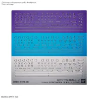 BANDAI HOBBY CUSTOMIZE MATERIAL (3D METALLIC STICKERS 2) - 30 Minutes Label - photo 3