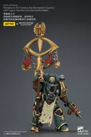 JOYTOY Sons of Horus Maloghurst the Twisted, the Warmaster's Equerry with Legion Standard and Banestrike Bolter - Warhammer 40K - photo 22
