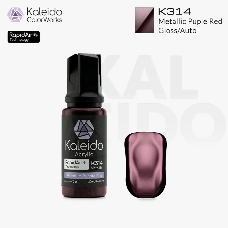 K314 Metallic Purple Red