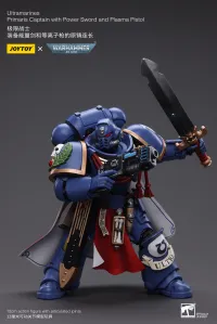 JOYTOY Ultramarines  Primaris Captain with Power Sword and Plasma Pistol - Warhammer 40K - photo 2