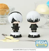 SEGA Tiny Melties TV Anime "NieR:Automata Ver1.1a" Mini Figure Vol.1 (EX) [Pack of 2: 2B(1pc) 9S(1pc)] - NieR:Automata - photo 1