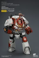 JOYTOY White Scars Contemptor Dreadnought with Melta Cannon and Gravis power fist - Warhammer 40K - photo 3