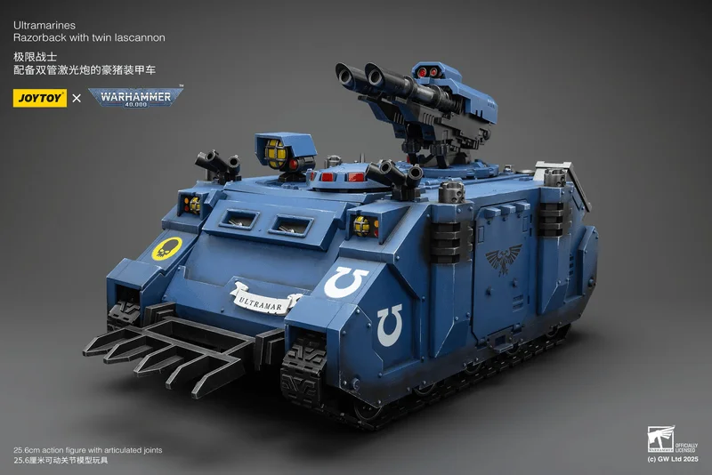 Ultramarines Razorback with twin lascannon