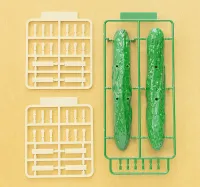 Syuto Seiko Shoryo Uma Plastic Model Cucumber & Eggplant - Scale Kits - photo 2