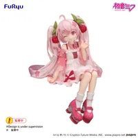 FuRyu Hatsune Miku Noodle Stopper Figure -Sakura Miku 2025 Wink ver.- - Hatsune Miku - photo 1