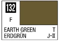 GSI Creos Mr. Color 132 - Earth Green (Flat/Tank) - Paints - photo 1
