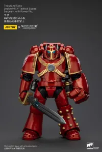 JOYTOY Thousand Sons Legion MK IV Tactical Squad Sergeant with Power Fist - Warhammer 40K - photo 3