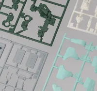 Hasegawa [CW21] 1:35 MechatroCHUBU 01 No.01 LIGHT GREEN & GREEN (Two kits in the box) - CREATOR WORKS SERIES - photo 9