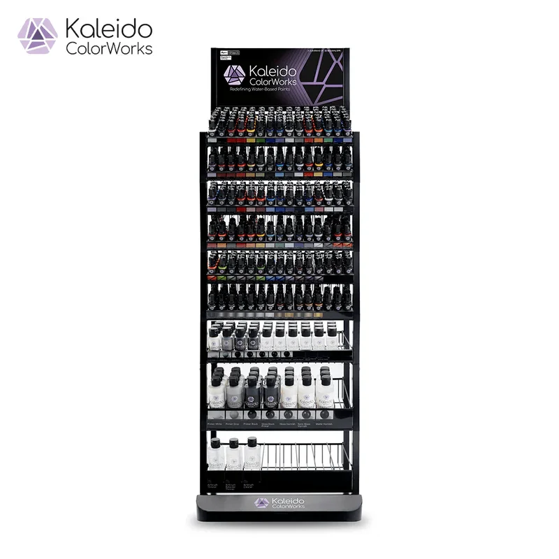 Gaahleri Kaleido ColorWorks Bundle A with Display Rack - Paints