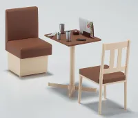 Hasegawa [FA07] 1:12 FAMILY RESTAURANT TABLE & CHAIR - Scale Kits - photo 2