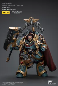 JOYTOY Sons of Horus Legion Praetor with Power Axe - Warhammer 40K - photo 7