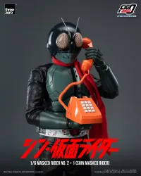 threezero SHIN MASKED RIDER - FigZero 1/6 Masked Rider No.2+1 (SHIN MASKED RIDER) - Kamen Rider: Masked Rider - photo 11