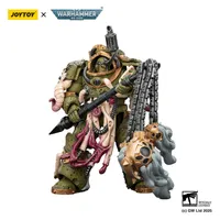 JOYTOY Death Guard Blightlord Terminator 2 with Flail of Corruption - Warhammer 40K - photo 12