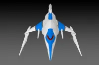 PLUM PMOA [PP163] SILVER HAWK 3F-1B SPACE FIGHTER 2P COLOR - Video Games - photo 5