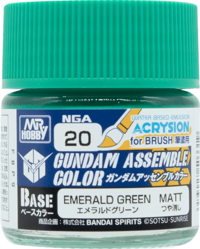 GSI Creos GUNDAM ASSEMBLE COLOR EMERALD GREEN - Paints