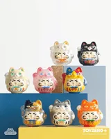 TOYZEROPLUS PP X MONSTER Sparkle Lucky Kitten Daruma Blind Box - PP X Monster - photo 35