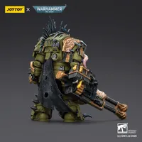 JOYTOY Death Guard Blightlord Terminator 1 with Reaper Autocannon and Bubotic Blades - Warhammer 40K - photo 6
