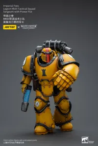 JOYTOY Imperial Fists   Legion MkIII Tactical Squad  Sergeant with Power Fist - Warhammer 40K - photo 10